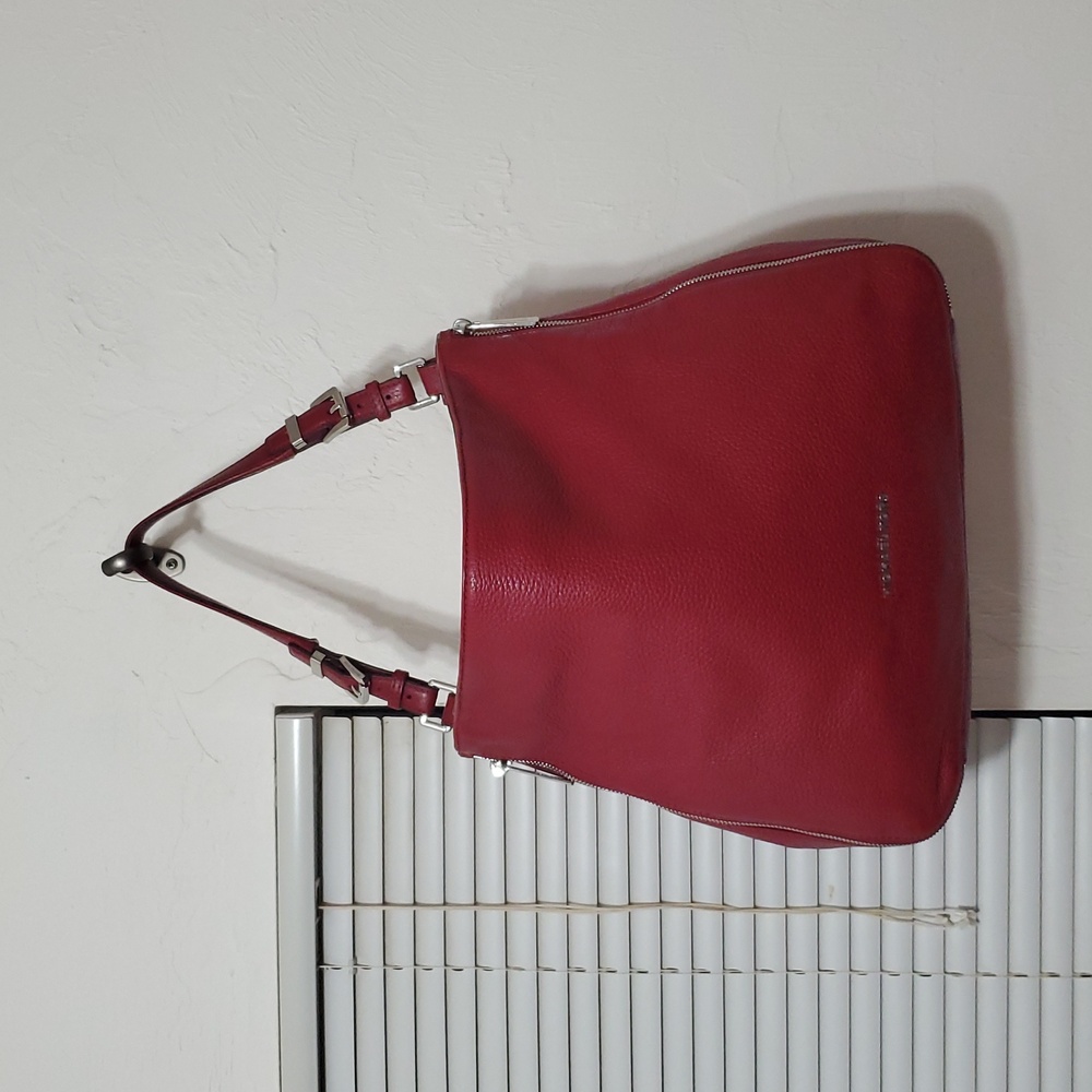 Michael Kors Dark Red Leather Handbag